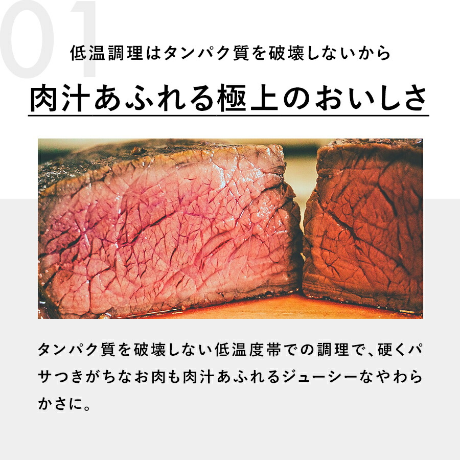 楽天市場】【公式】BONIQ 2.0(ボニーク) スターターセット 低温調理