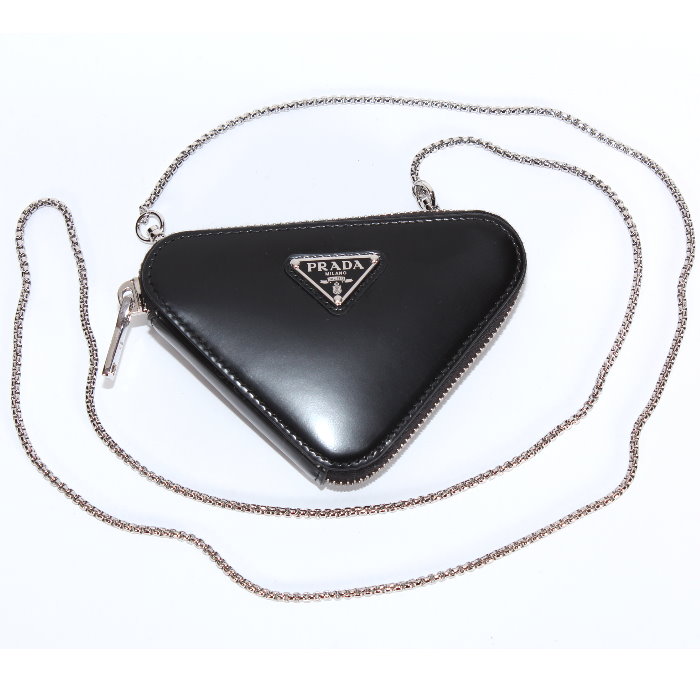 楽天市場】PRADA プラダ 1NR005 ZO6 F0002 トライアングル レザー