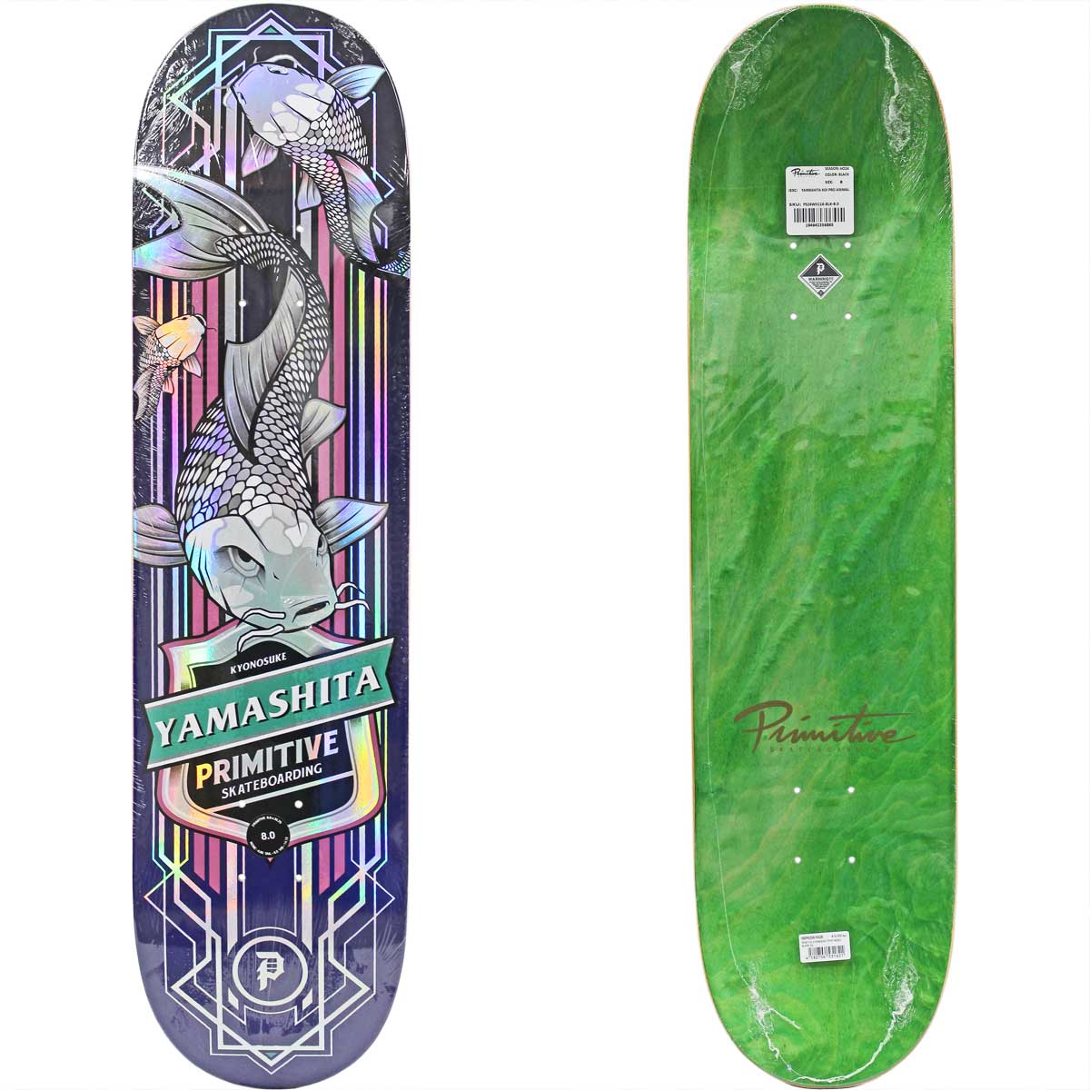 楽天市場】プリミティブ 7.75 / 8.0インチ スケボー デッキ Primitive