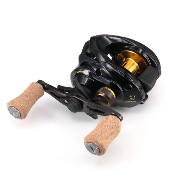 楽天市場】リールハンドル ブラック カーボン製 95mm アブ ダイワ