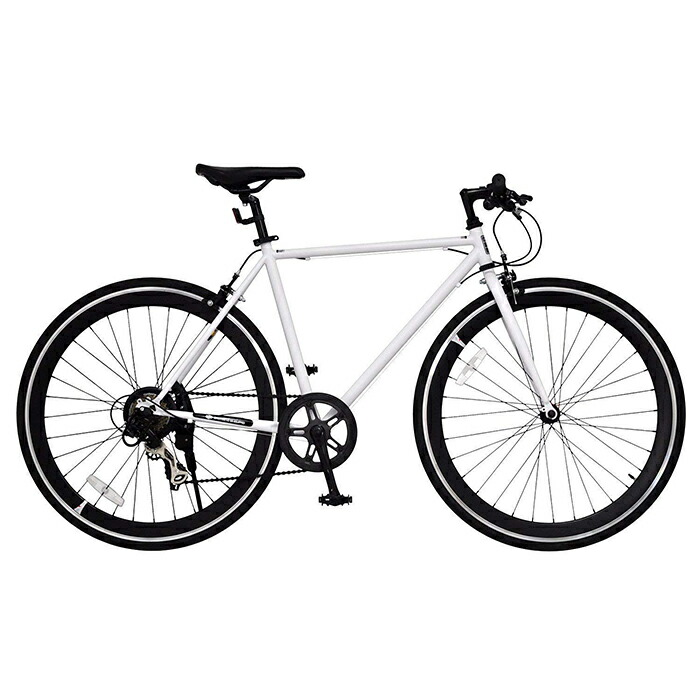 楽天市場】クロスバイク 27インチ 700c シマノ製 変速 CITY SURF7段