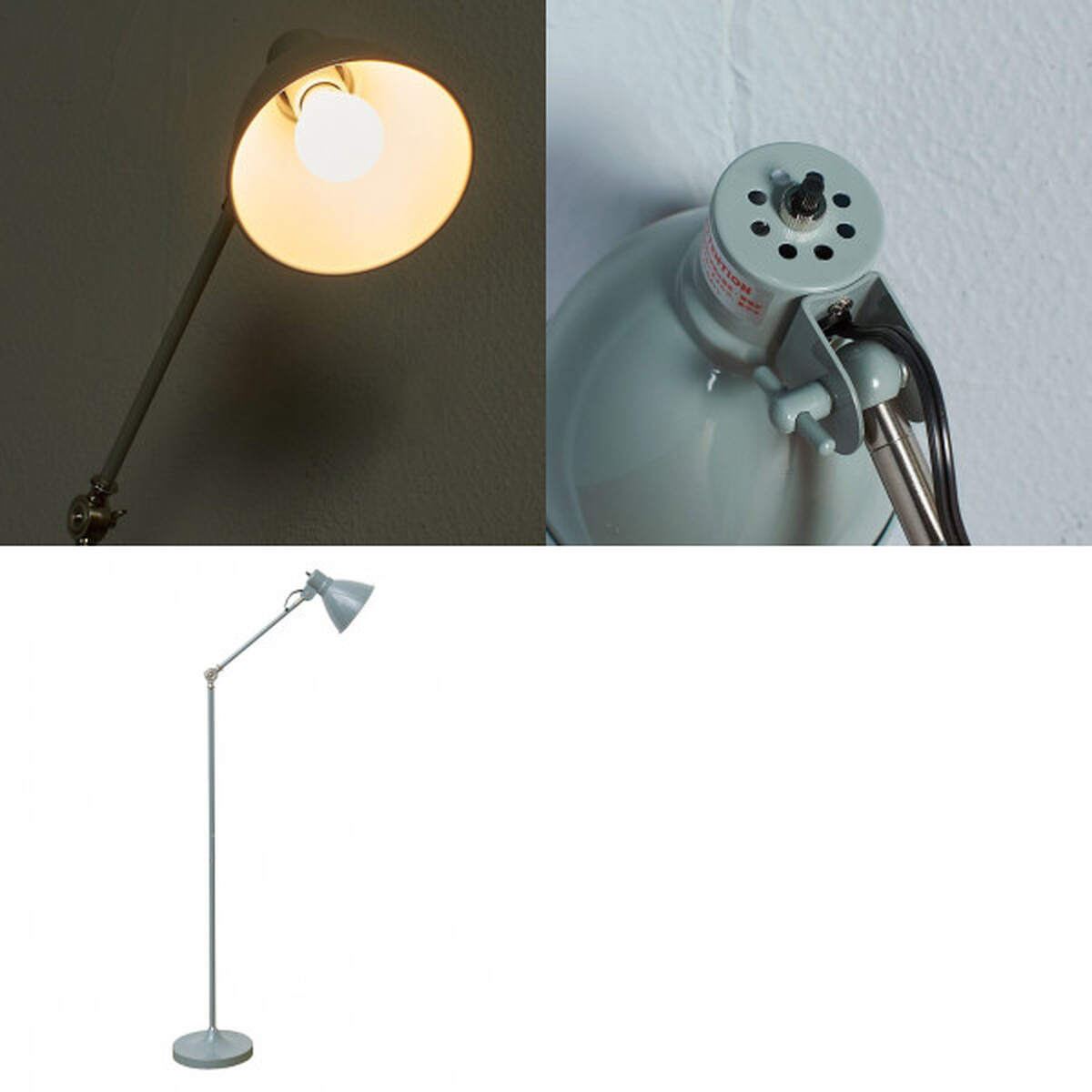 楽天市場】HERMOSA ハモサ TURUKU フロアランプ サックスグレイ