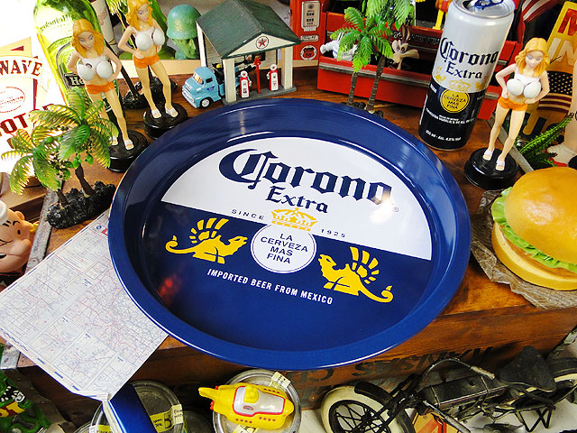 楽天市場】コロナビール パブトレイ （ボトルラベル） アメリカン雑貨