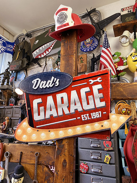 楽天市場】☆稀少な絶盤品☆ お父さんのガレージ ロードサイン U.S.