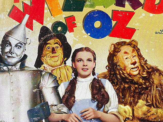 楽天市場】オズの魔法使い ブリキ看板 （70周年アニバーサリー