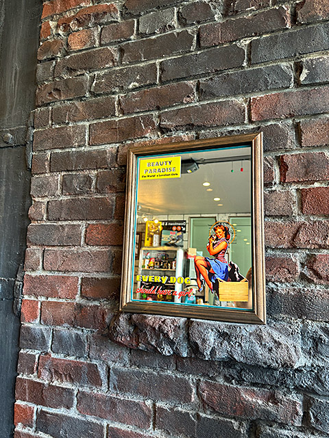 楽天市場】オールドアメリカン パブミラー ピンナップガール （EVERY