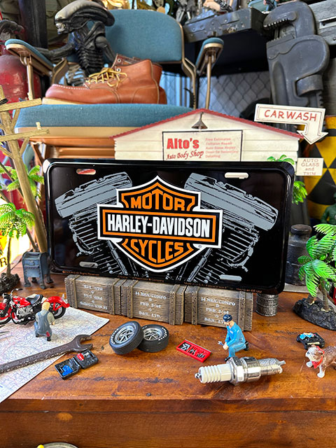 楽天市場】ハーレーダビッドソン ライセンスプレート （Vツイン