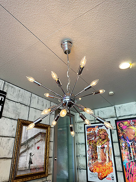 楽天市場】スプートニクランプ 16灯タイプ本体 LED球対応 （クローム