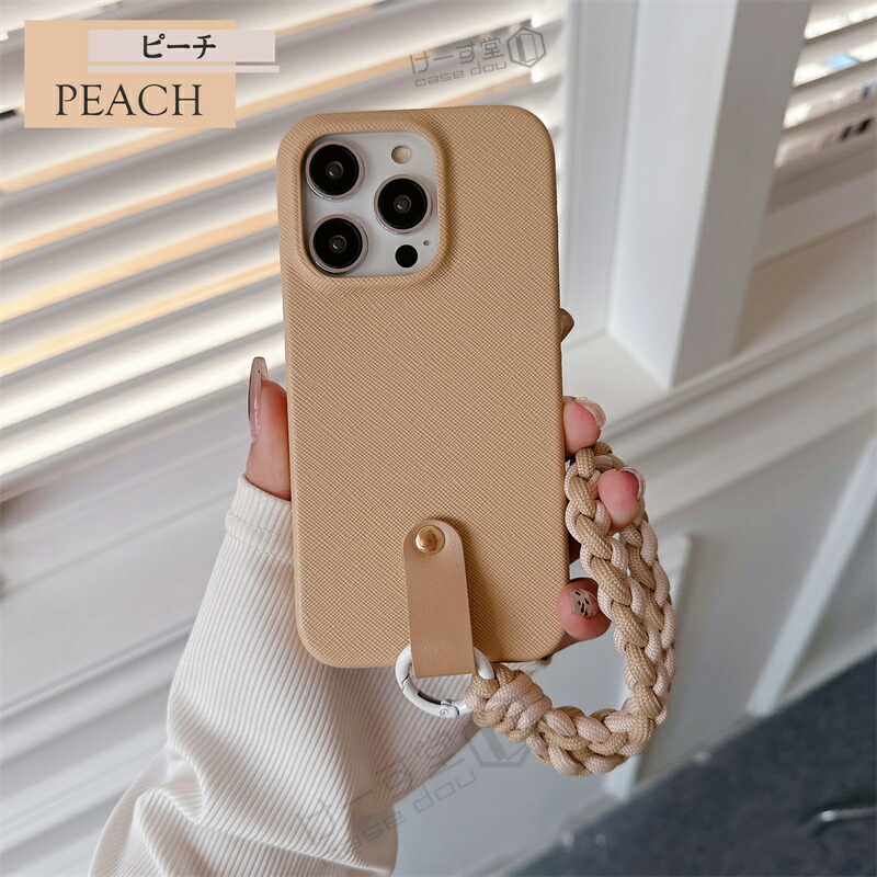楽天市場】ストラップ付きiphone ケース iphone15 iphone12 iphone16