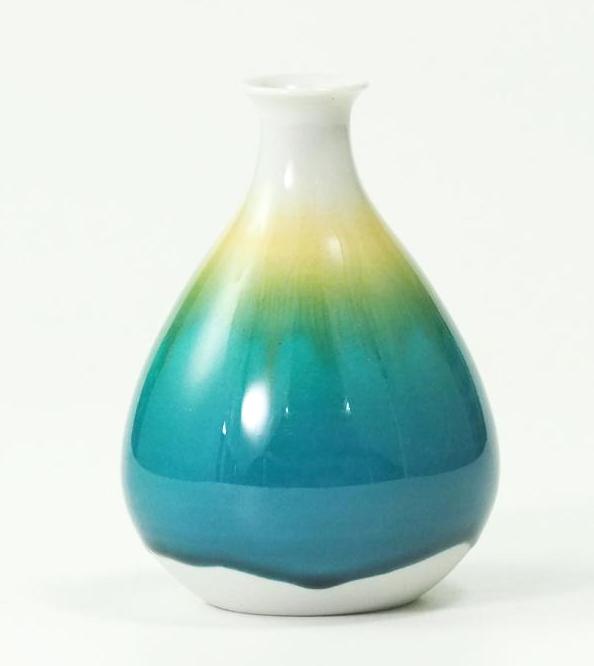 楽天市場】日本の伝統工芸品【九谷焼名工作品】四代徳田八十吉 小花入