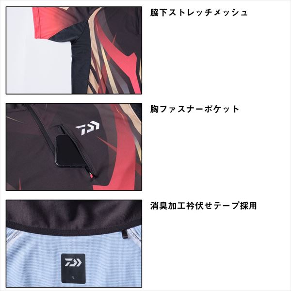 楽天市場】ダイワ ウェア DE-7125 スペシャルハーフスリーブシャツ