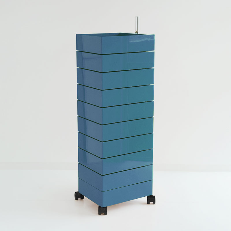 楽天市場】マジス 360°コンテナー 10段 引き出し収納 キャスター付き