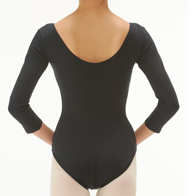 楽天市場】【チャコット 公式(chacott)】丸首7分袖レオタード