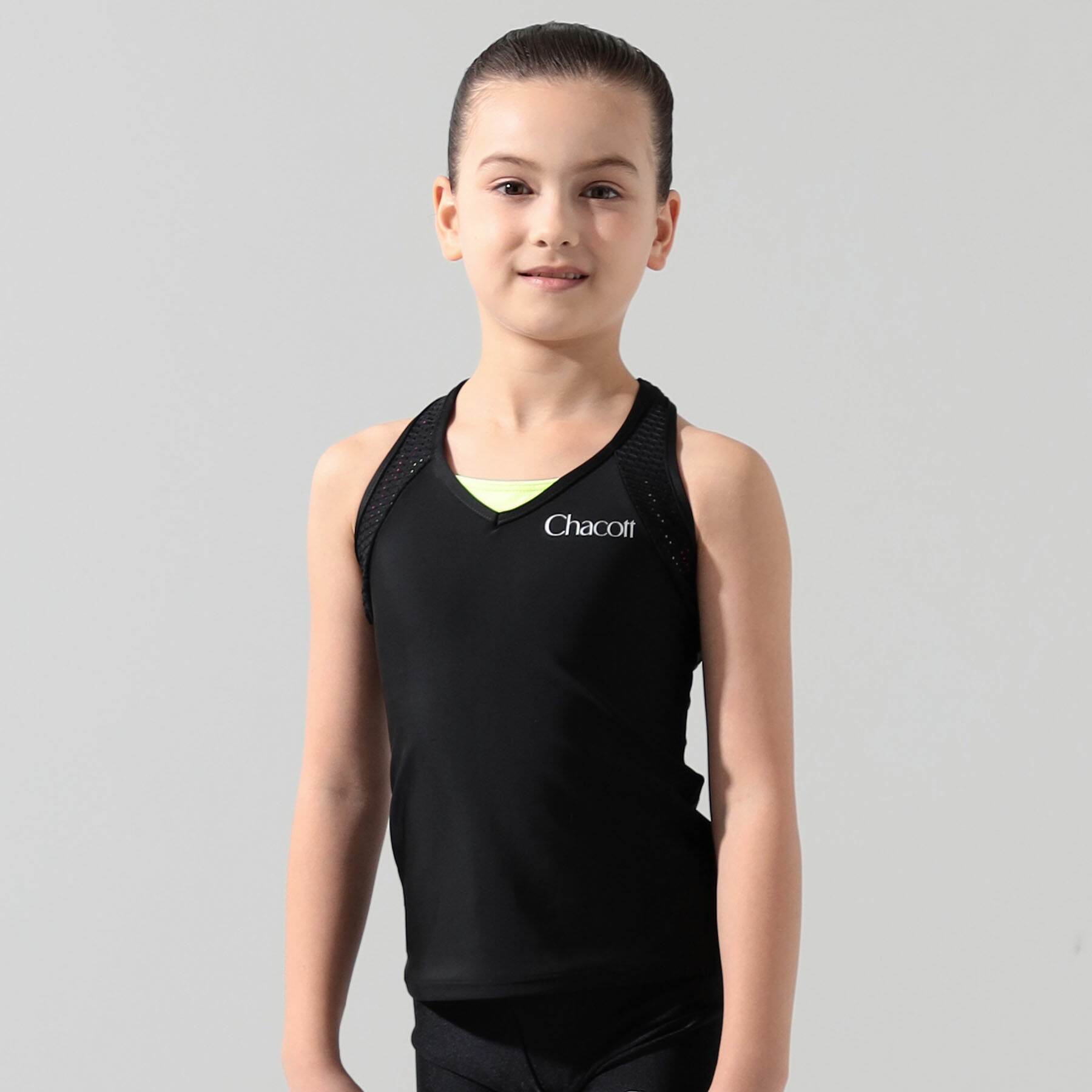 楽天市場】【チャコット 公式(chacott)】Vメッシュロングトップ