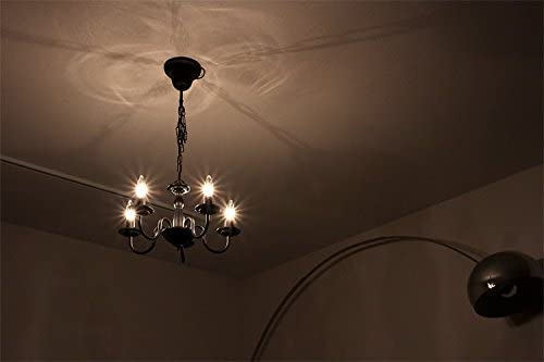 楽天市場】シャンデリア おしゃれ ブラック 5灯 LED対応 E12