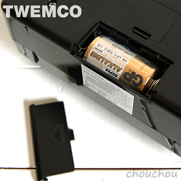 楽天市場】《全2色》TWEMCO QT-30 Desk&Wall パタパタ時計