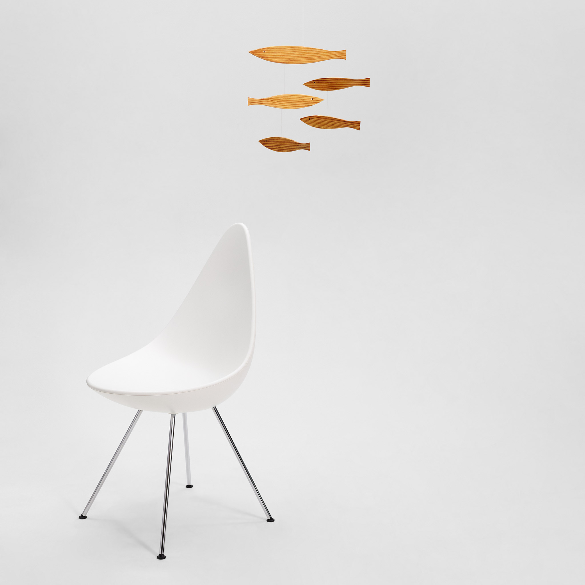 楽天市場】北欧 フレンステッドモビール Floating Fish 木製 魚 天然