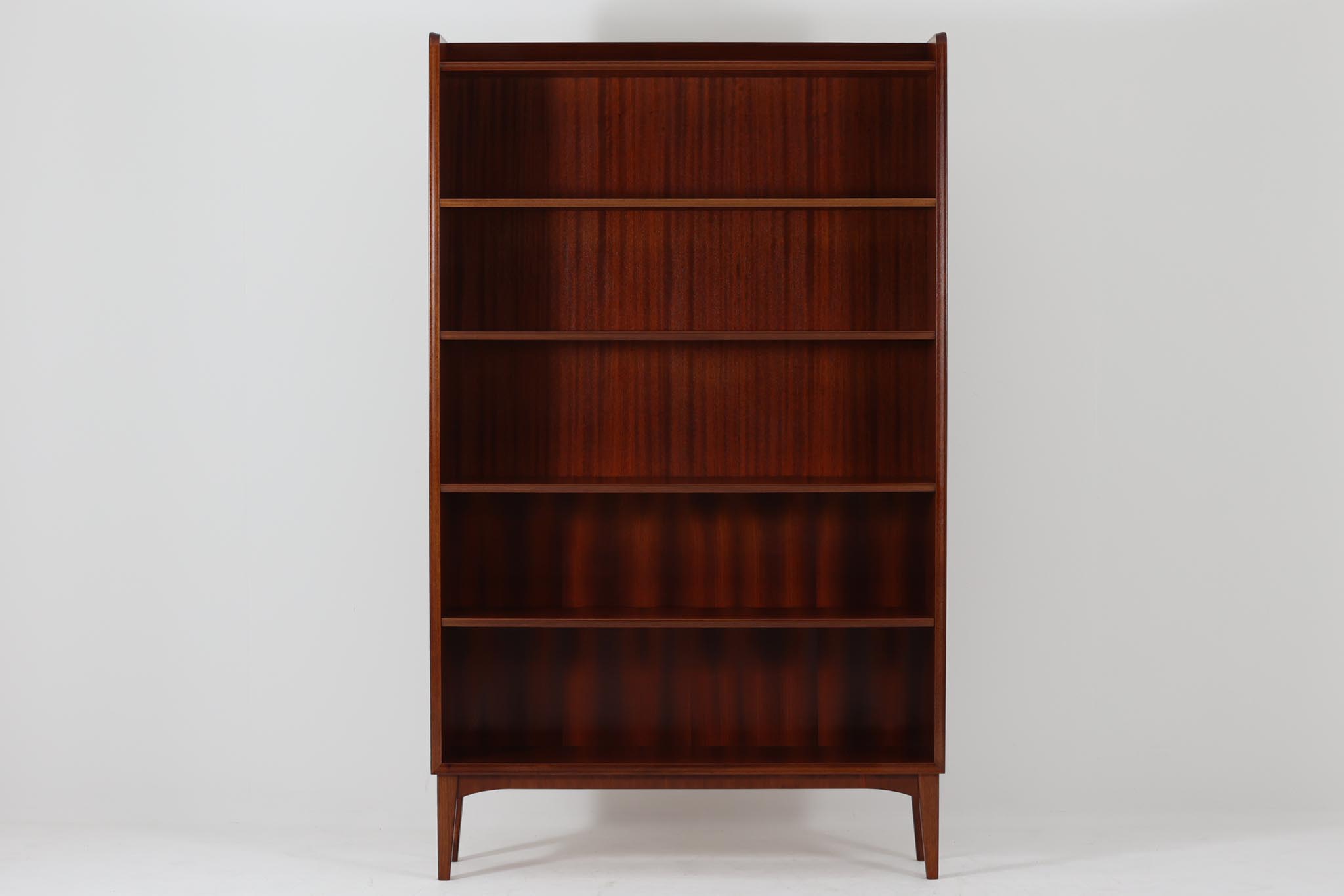 楽天市場】スウェーデン製 ブックシェルフ マホガニー材 北欧家具