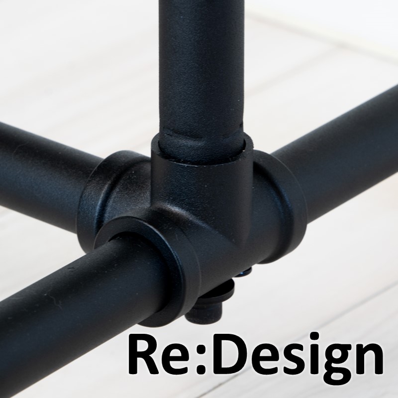 楽天市場】ガス管ハンガーラック ブラック 頑丈 幅93cm 耐荷重80kg