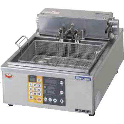 楽天市場】MEF-5TLE マルゼン 電気オートリフトフライヤー 電気