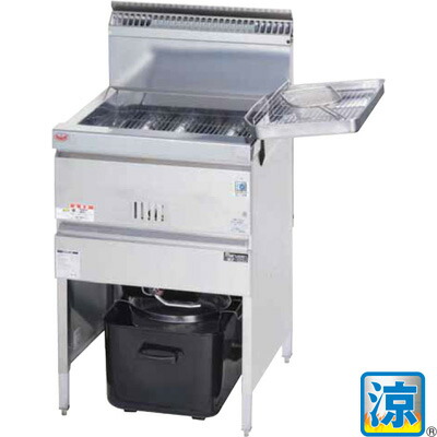 楽天市場】MGF-C23K マルゼン 涼厨フライヤー ガスフライヤー