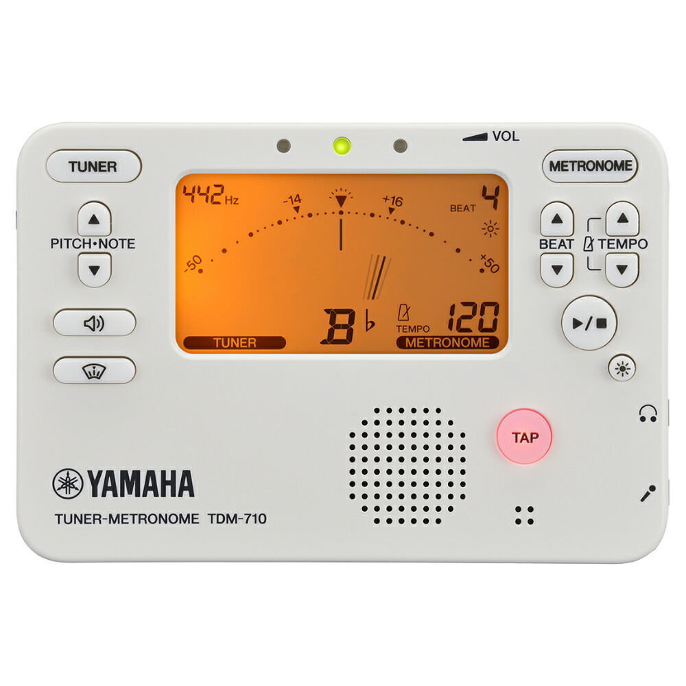 楽天市場】チューナー メトロノーム ヤマハ YAMAHA TDM-710IV