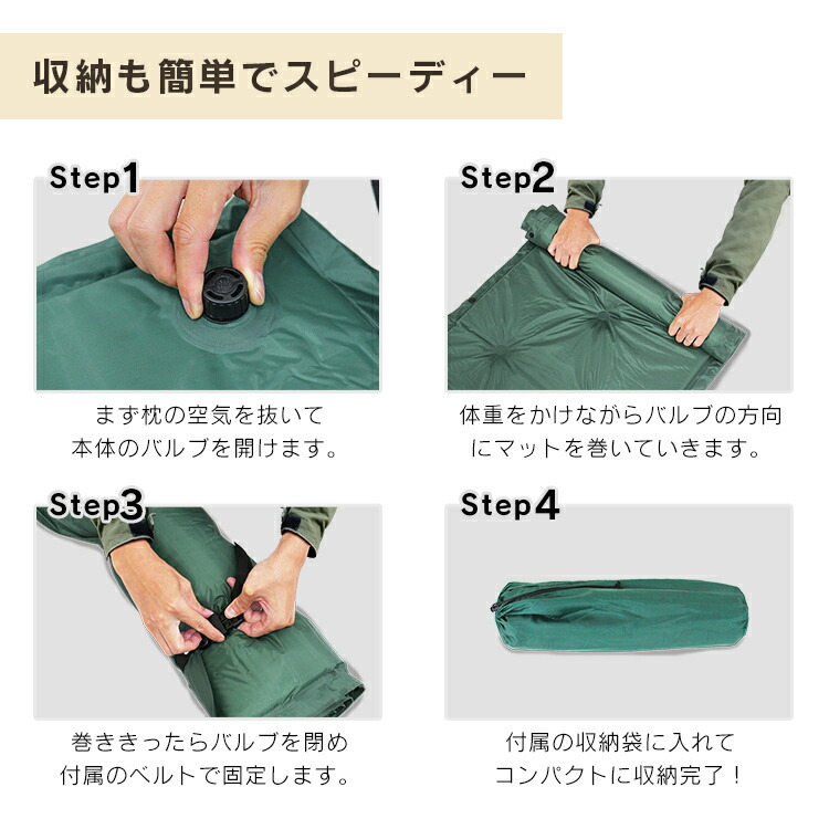 楽天市場】【スーパーセール最大26%OFF】キャンプマット 3cm 自動膨張