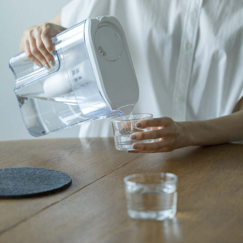 楽天市場】クリンスイ ポット型浄水器 1.9L CP407-WT CP407WT | 送料