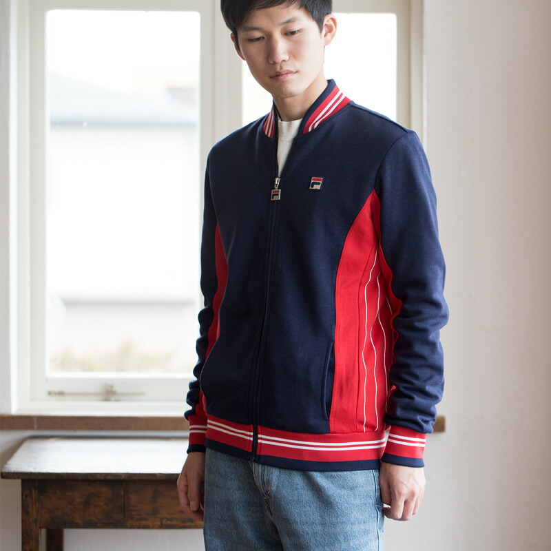 楽天市場】フィラ ジャージ US企画 セッタンタ ボルグジャケット FILA