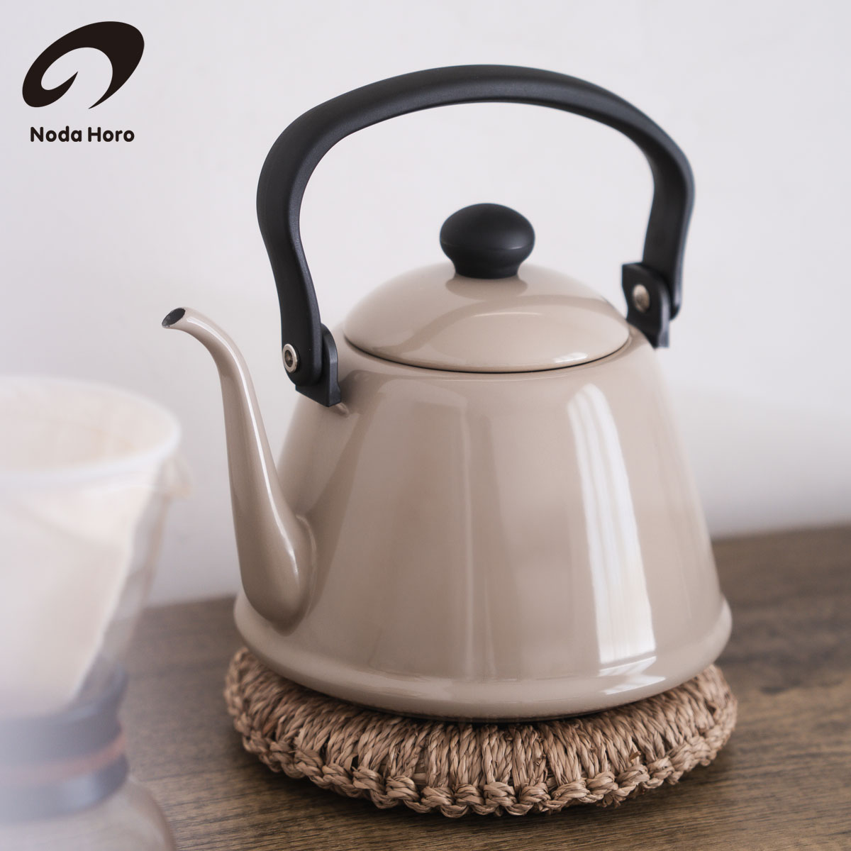 楽天市場】野田琺瑯 ホーロー ドリップケトル II 2L IH対応 DK-200