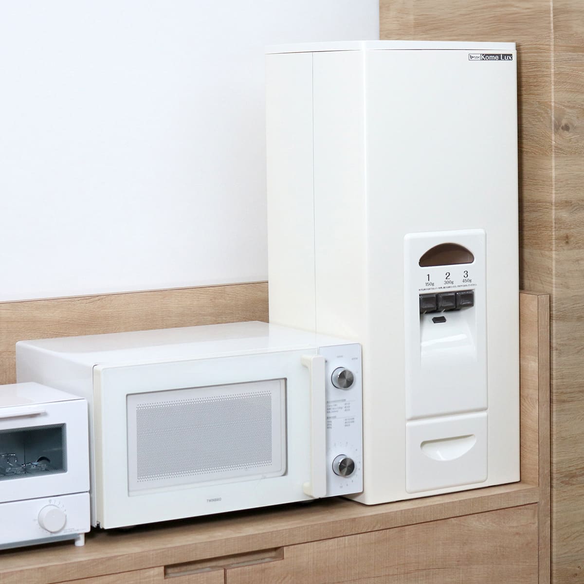 楽天市場】【レビュー特典付き】 米びつ 計量米びつ コメラックス 33kg