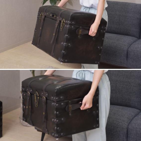 楽天市場】[最大400円OFFクーポン配布中] トランクスツール AZUMAYA