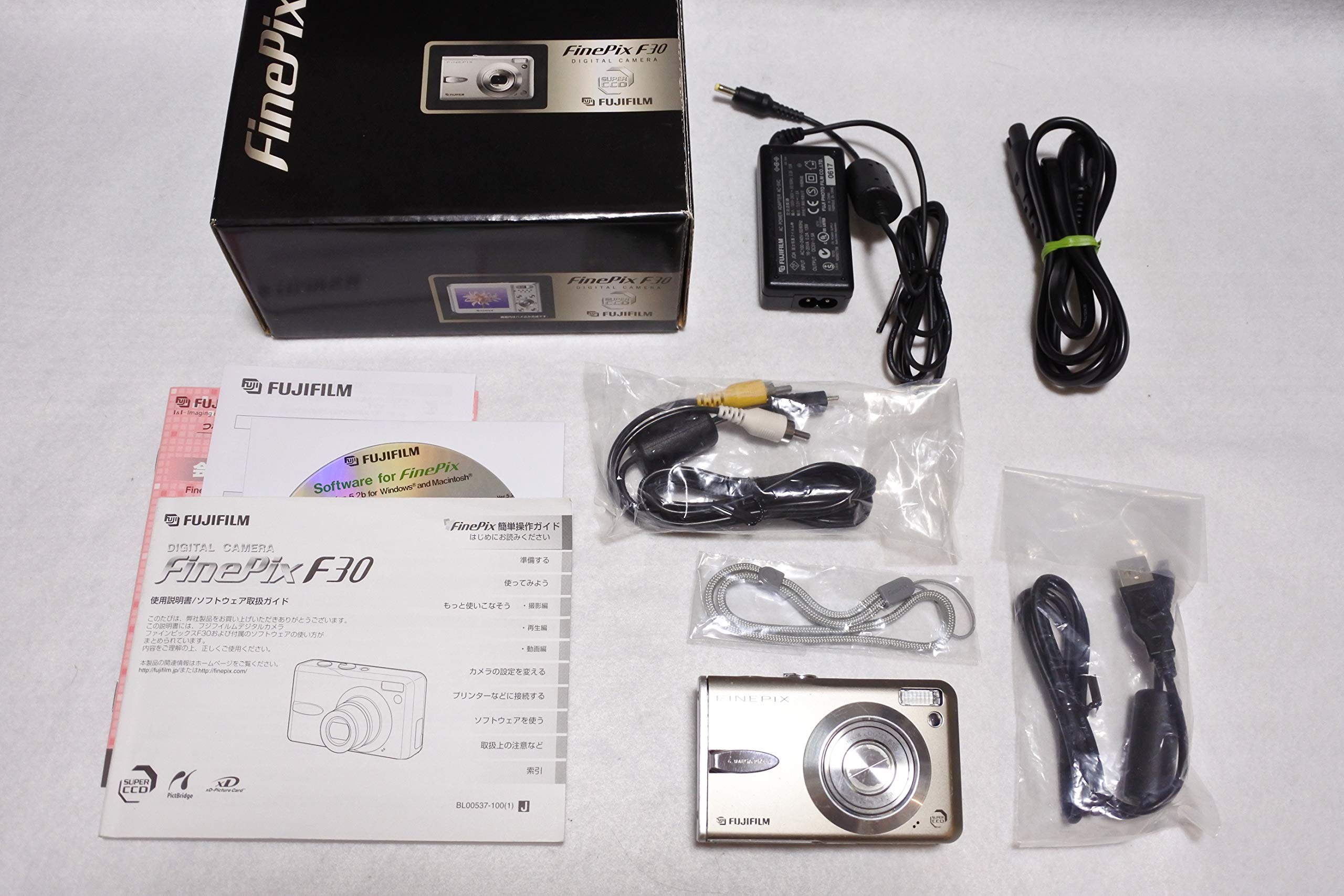 楽天市場】【中古】FUJIFILM デジタルカメラ FinePix F30 FFX-F30