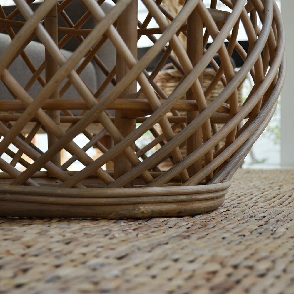 楽天市場】送料無料 ラタン・ラウンド ティーテーブル《モノ》サイド