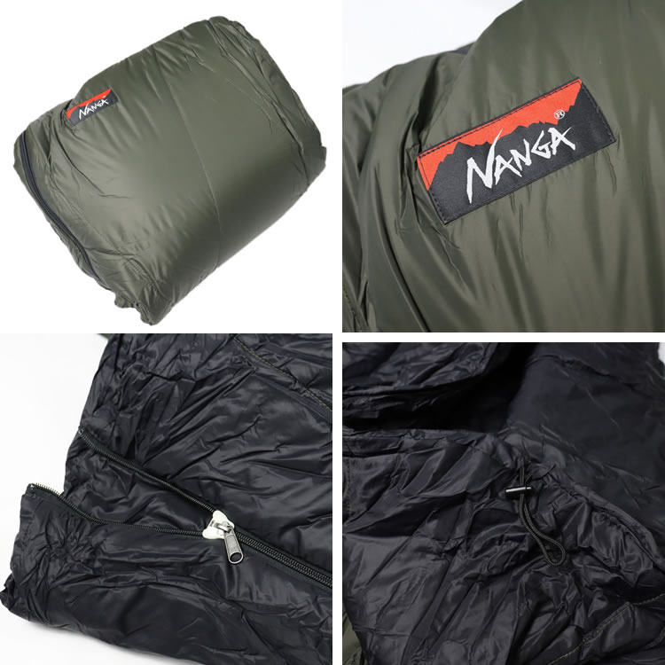 楽天市場】ナンガ レクタンギュラー パディング バッグ シュラフ 寝袋