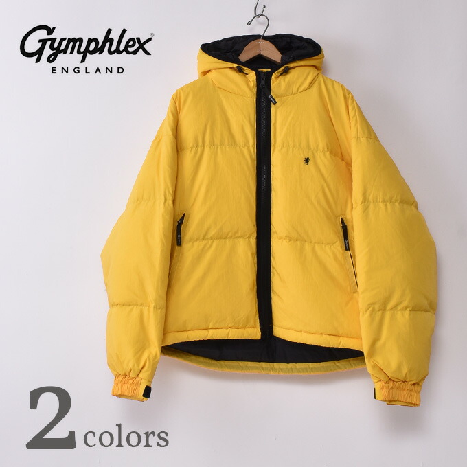 楽天市場】Gymphlex / HOODED DOWN JACKET (#GY-A0556 TFW) ジム
