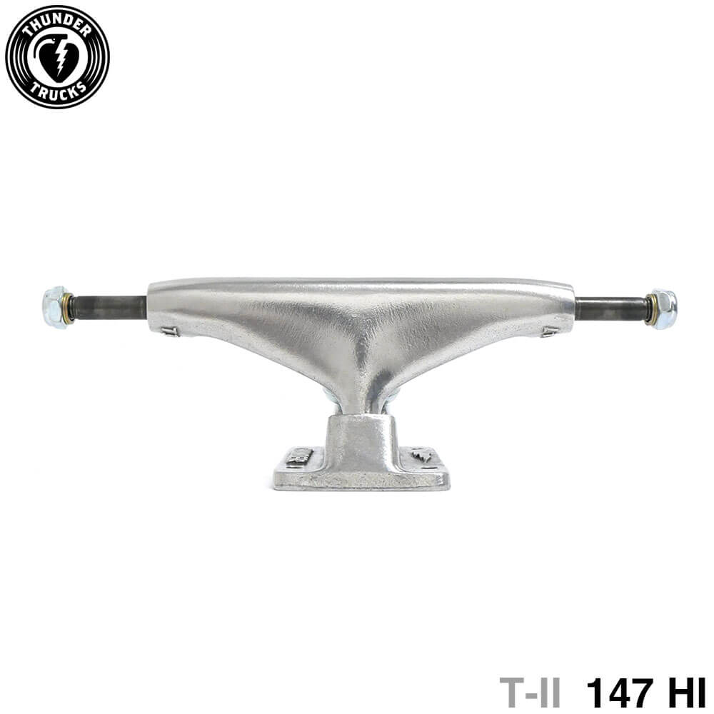 楽天市場】THUNDER TRUCK サンダー トラック T-II 147 HI シルバー