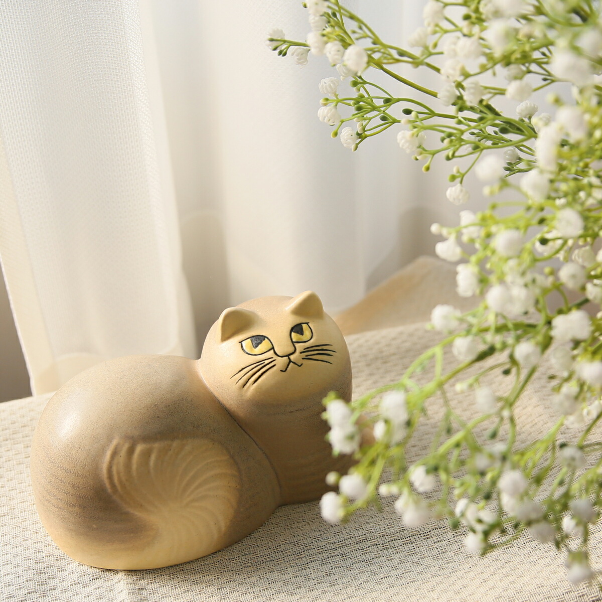 楽天市場】【クーポン4種あり】リサラーソン 置物 猫 キャット マイ 猫