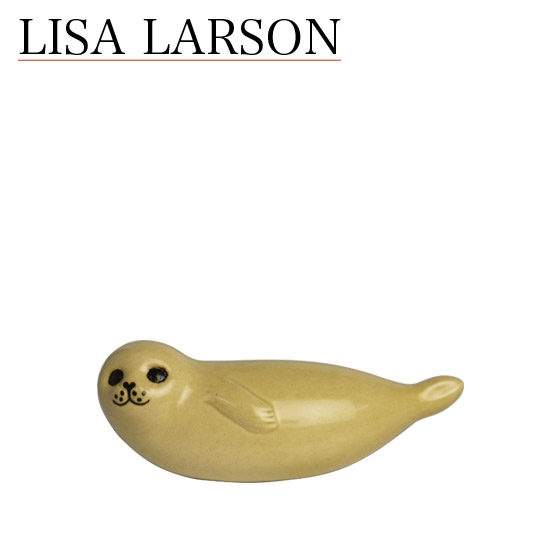 楽天市場】【ポイント5倍 3/5】リサラーソン 置物 アザラシ （小）ミニ