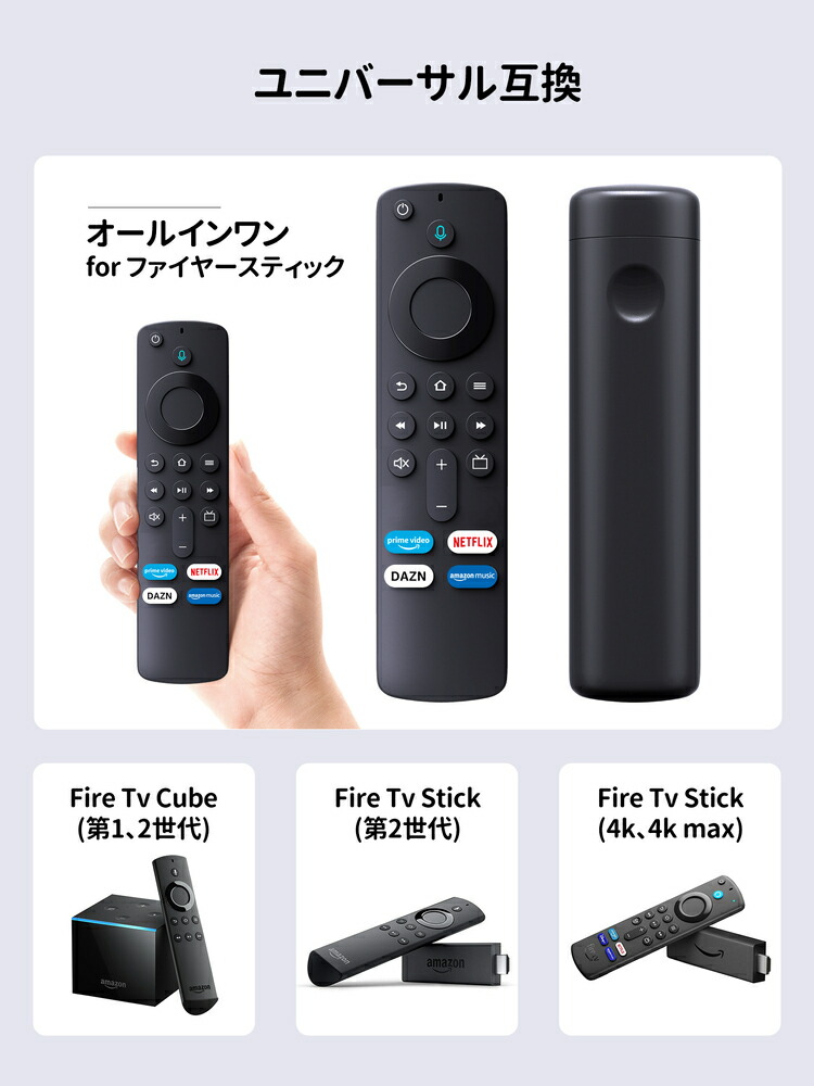 楽天市場】SHZ TVリモコン L5B83G for AMZ Fire TV Stick ファイヤー