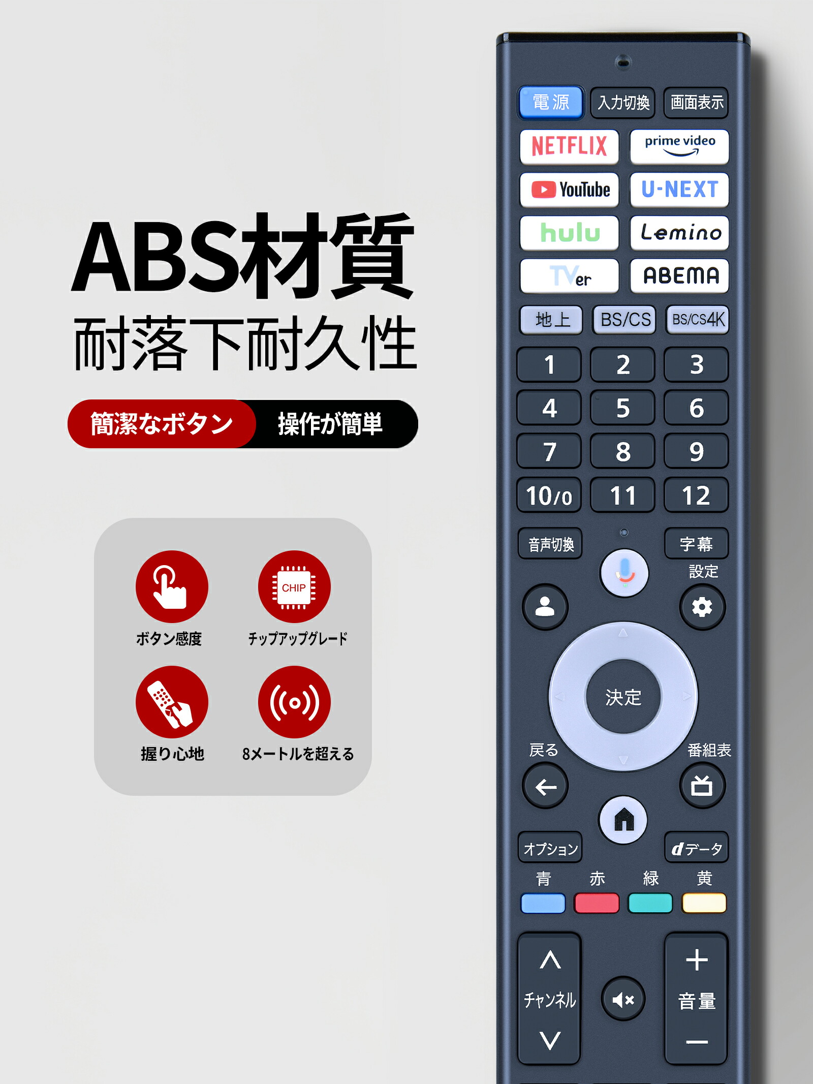 楽天市場】テレビリモコン FRM-301TV for FUNAI フナイ リモコン JVC