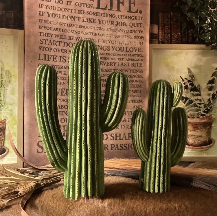 楽天市場】大特価!! CACTUS(サボテン)フェイクグリーンオブジェType.C
