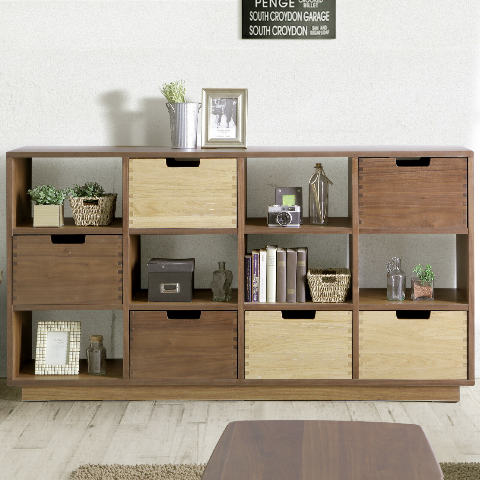 楽天市場】【50%OFF ~3/11 1:59】 シェルフ チェスト 棚 引き出し 単品