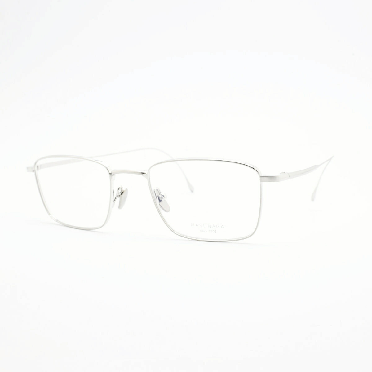 楽天市場】増永眼鏡 MASUNAGA since 1905Chord F col-52 SILVER