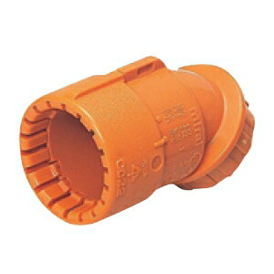 楽天市場】未来工業 曲がりコネクタ 45° CD管φ16用 Gタイプ オレンジ