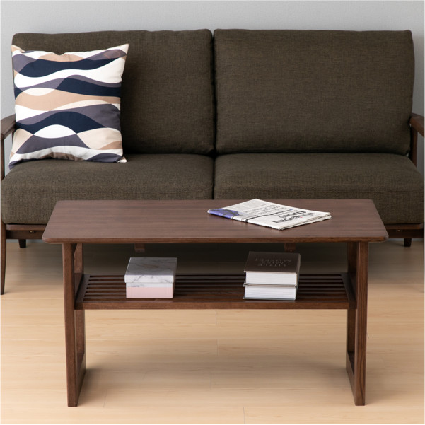 楽天市場】センターテーブル リビング テーブル 机 コンパクト 無垢材