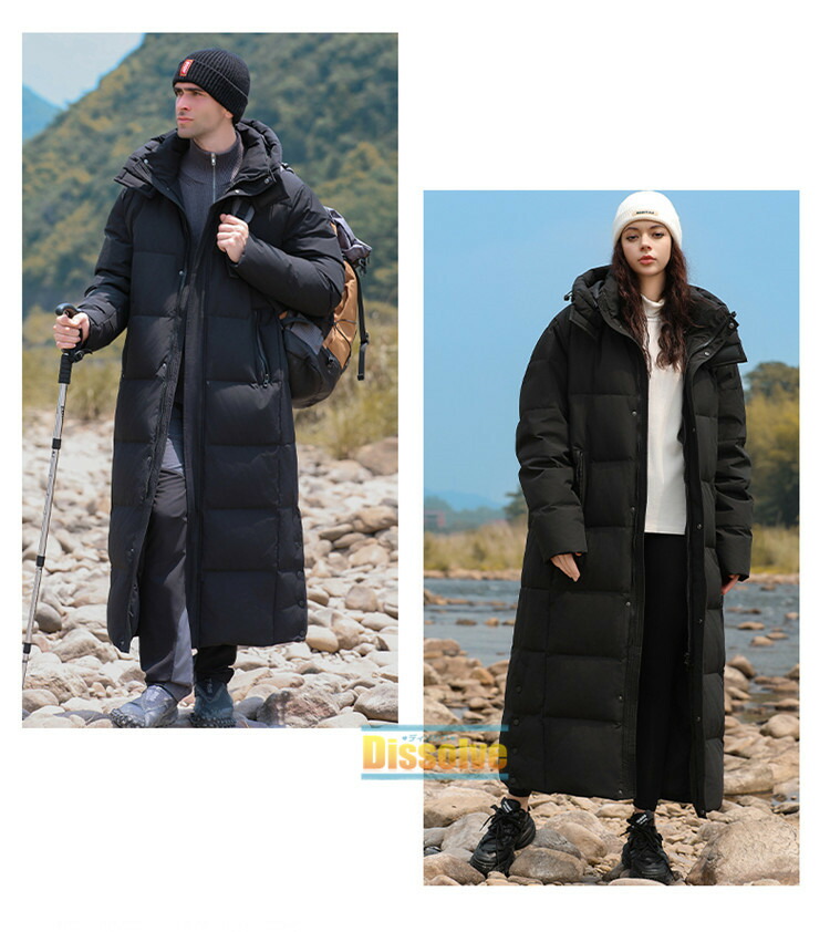 楽天市場】＼13200円／超ロング ダウンコート メンズ ベンチコート