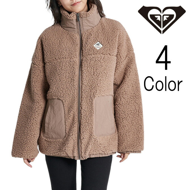 楽天市場】ロキシー Roxy レディース ROXY WAVES ZIP ボア ジャケット