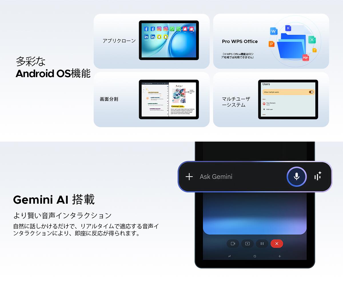 楽天市場】2026最新登場 DOOGEE TABG5 10インチ 120Hz SIMフリー 大