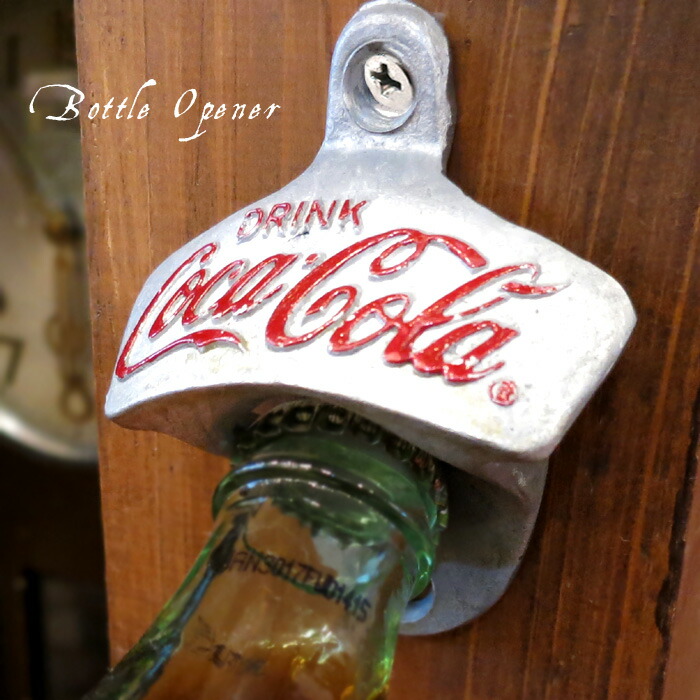 楽天市場】コカコーラ 栓抜き ボトルオープナー アンティーク風 コーラ